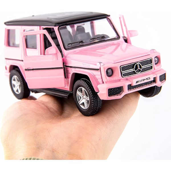 1/36 mittakaavan G63 valuauton malli, sinkkiseosleluauto lapsille, P