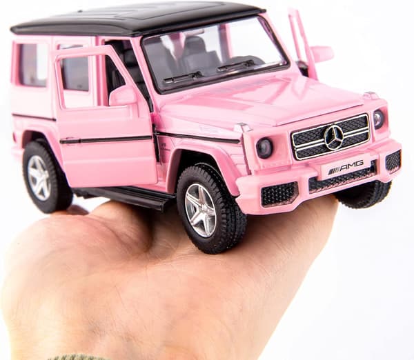 1/36 skala G63 støbt bilmodel, zinklegering legetøjsbil til børn, P