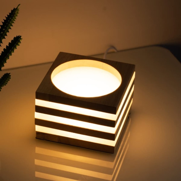 LED bordlampe - lille lampe, bordlampe, natlampe af bedr