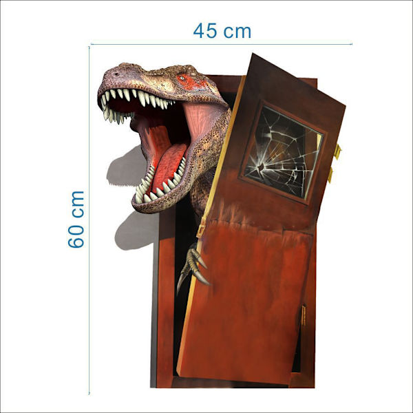En 45 × 60CM dinosaurie sovrum vardagsrum dekoration hem väggpap