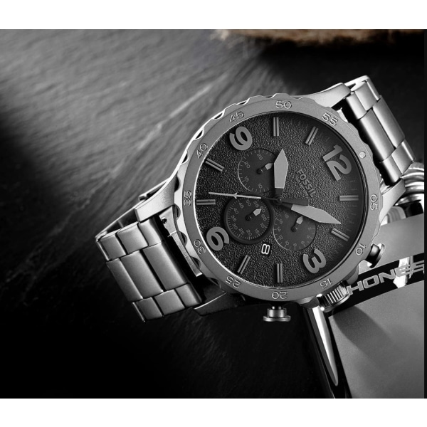 Seiko Strap Armband 24mm Silver Rostfritt Stål Watch fo