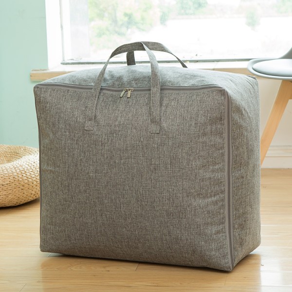 Pakke med 2, tykk dyneoppbevaringspose, oppbevaring av klær under sengen Ba