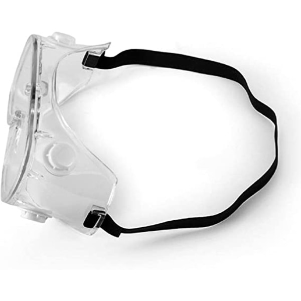 Sprutsikre antiduggbriller, klar linse og fullt justerbar E