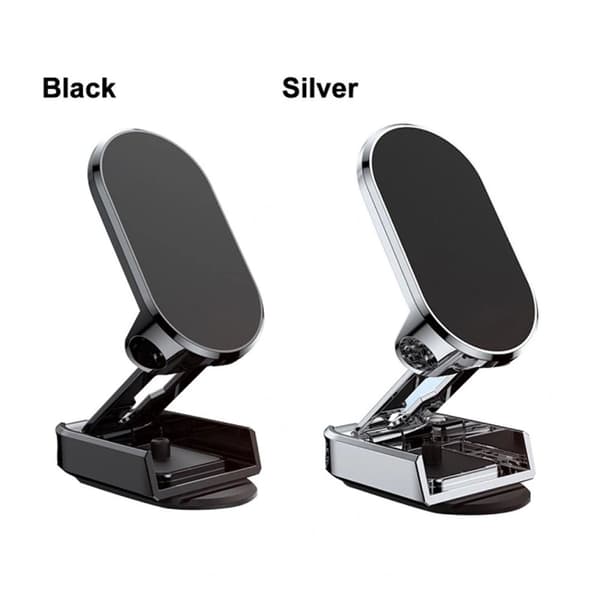 Magnetisk Biltelefonholder SØLV sort