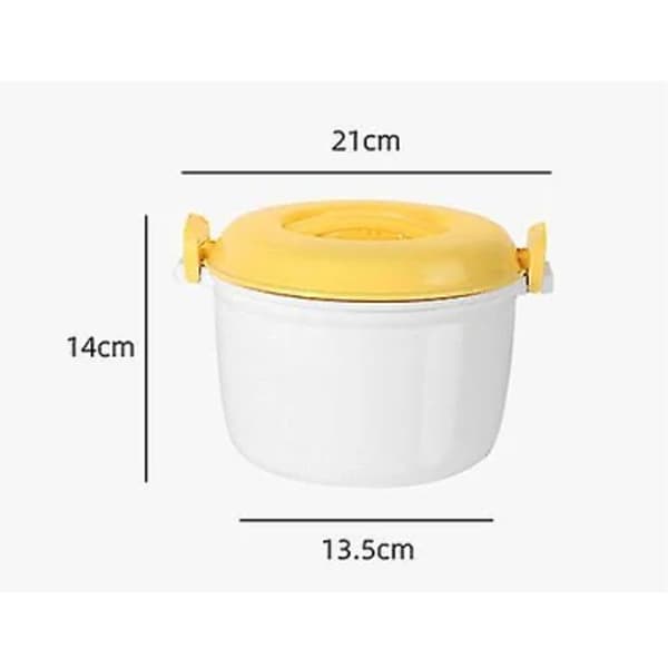 Multifunksjonell dampkoker isolert matboks 1800ml 1 stk