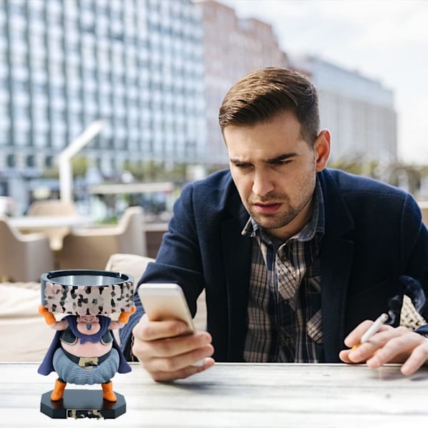 Askebeger, Anime-modeller, Anime-askebeger, Morsom tegneserie-askebeger for bilpynt Dekorativ samleobjekt for innendørs og utendørs