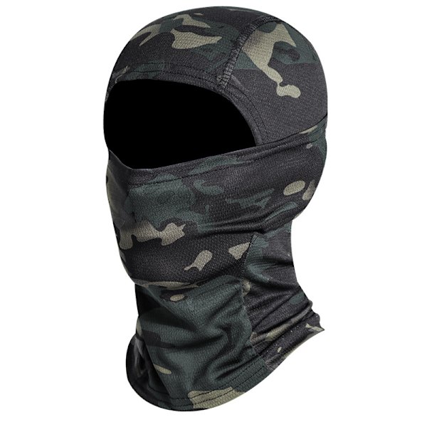 Fem delar - kamouflage - Mask, utomhus ridmask berg hi