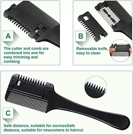 Barberkniv for tynning av hår
