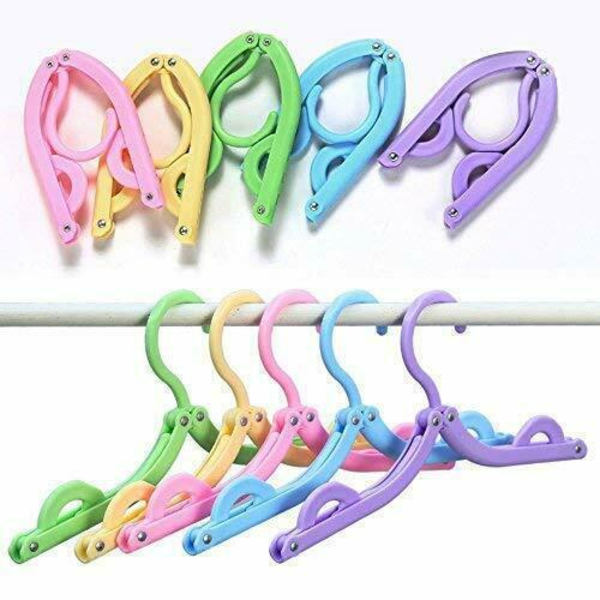 10-pack Resväska Hängare Fällbar Hängare Bärbar Hängare Fällbar, N