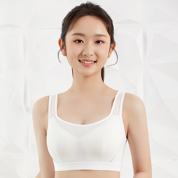 4 kpl （M）Urheilurintaliivit Naiset Racerback Mesh Korkea Tuki Langaton Br