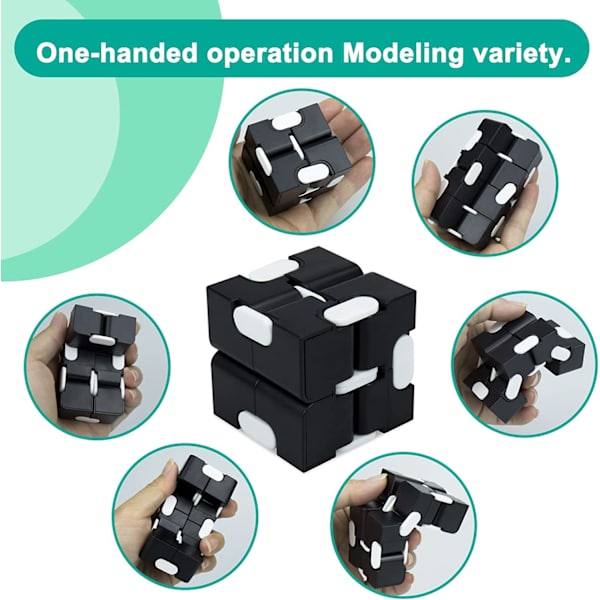 Fidget Toy Stressavlastande Fidgeting Spel Infinity Cube för Barn