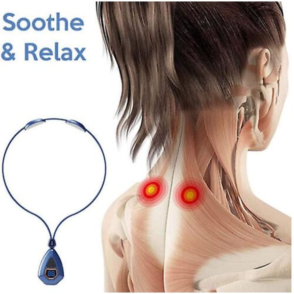 Neck Acupoints Lymphvity Massager Device - Portable Ems Lymp