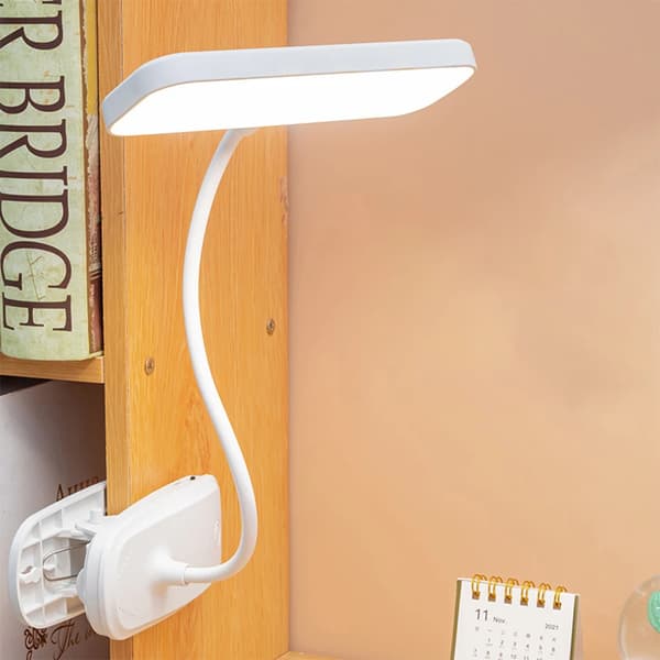 Bordlampe Led Bordlampe 3 moduser Dempende klips Studie lys