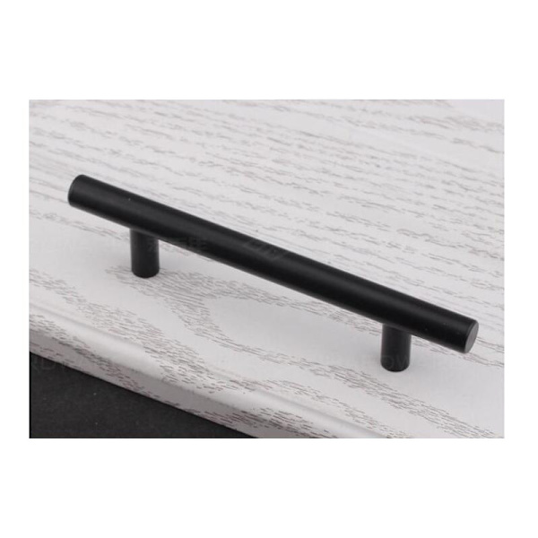 2-pack 10*64*100mm svarta skåphandtag kökshandtag