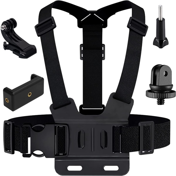 Harness for GoPro, 5-in-1 for GoPro Accessories Kit, Compatible w