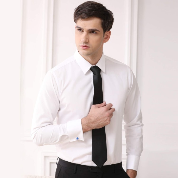 6 Par Silk Knots Manschettknappar för män/kvinnor skjorta, för företag Vi