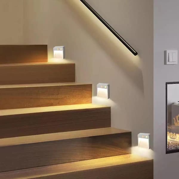 Led-lysstyring Human Body Induction Night Light Led Cabinet L