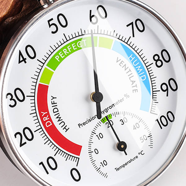 Våttermometer - diameter 10 cm