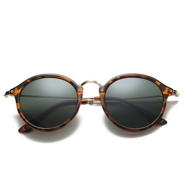 Leopard Style - Polariseret Retro Solbriller til Kvinder, Beskyttende