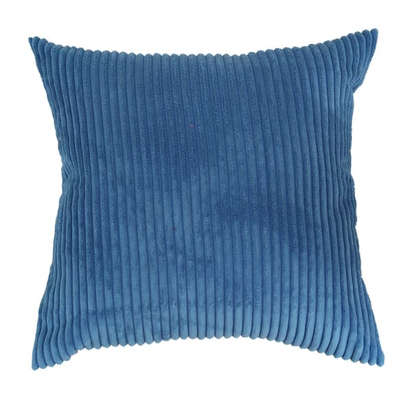 (Blå) Kuddfodral set om 2 sammet kuddfodral 45x45 cm, sladd