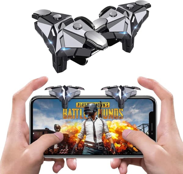 PUBG Mobile Game Controller Trigger, [2021 Opgraderet Version] Sen