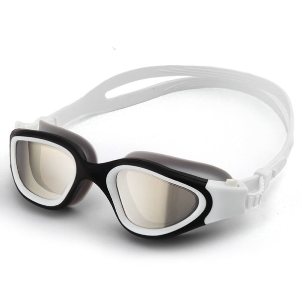 Black and White Swimming Eyes Professional Swimming Goggles HD A