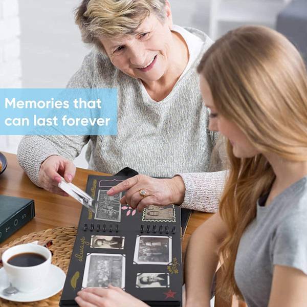 Fotoalbum for scrapbooking, DIY fotoalbum med 10 metallpenner