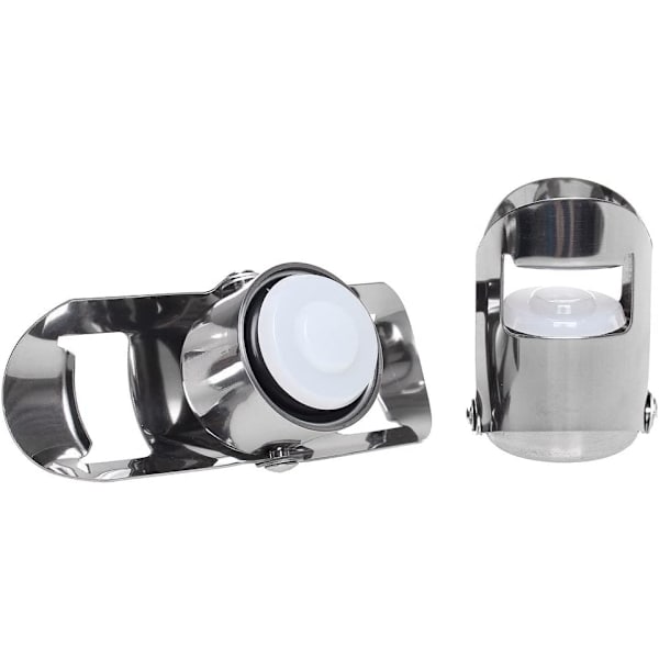 2 stk. Champagne Stopper, Rustfrit Vakuumforseglet Vinstop