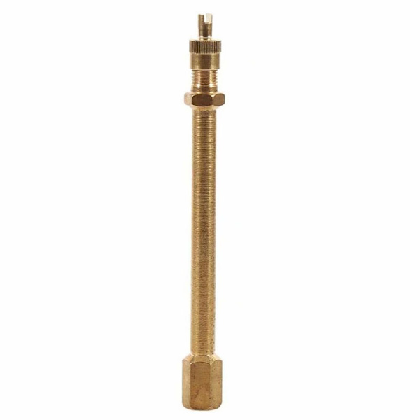 100mm dækventilforlænger messing dækforlængeradapter forlænger