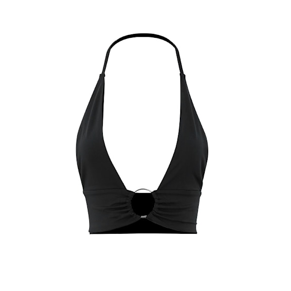 Sort, M, Kvinde Sexet Ærmeløs Spænde Tank Top Tank Top S