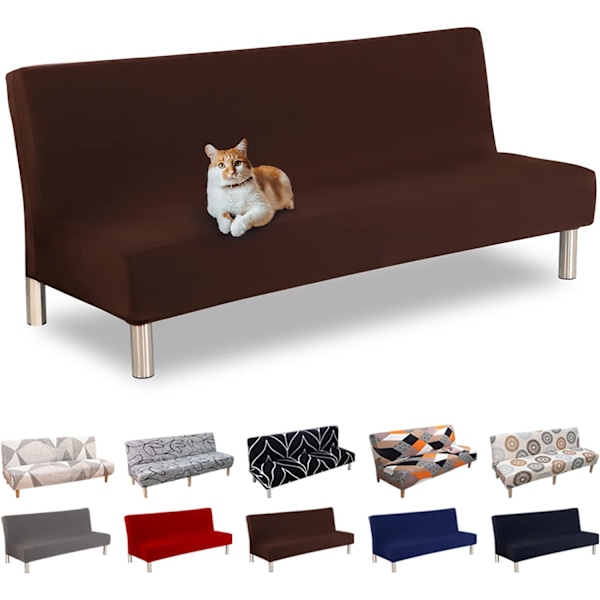 Sofaovertrekk uten armlener 3-seter Universal Stretch Clic C
