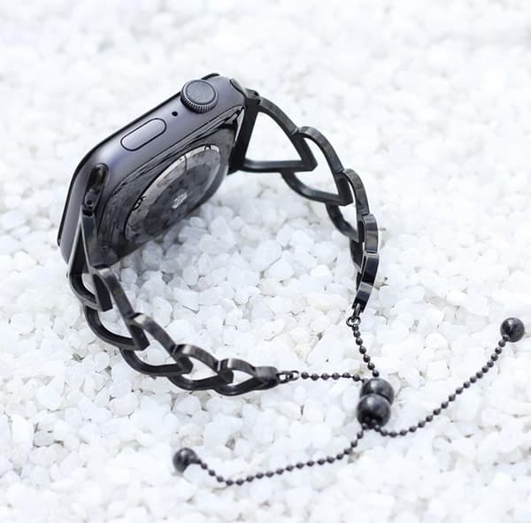 Rem til smartwatch, universel metal, stål og mesh Qu