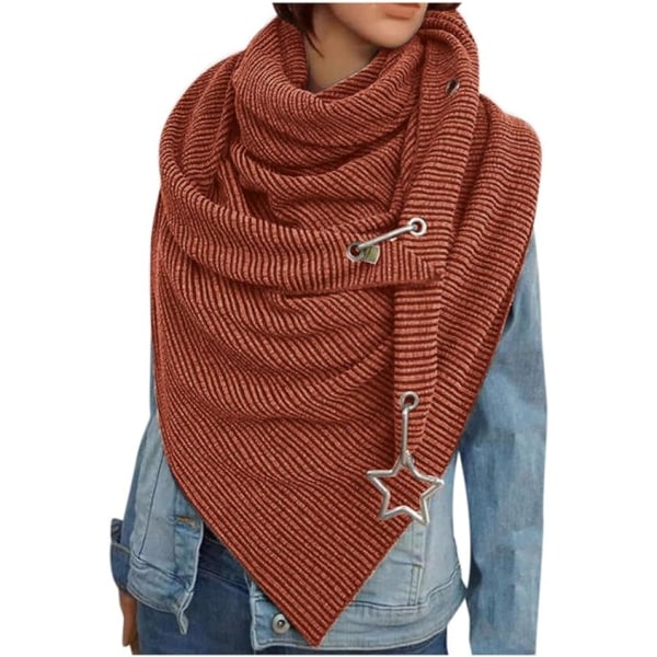 Autumn and winter triangle scarf - women's cotton headband - mult