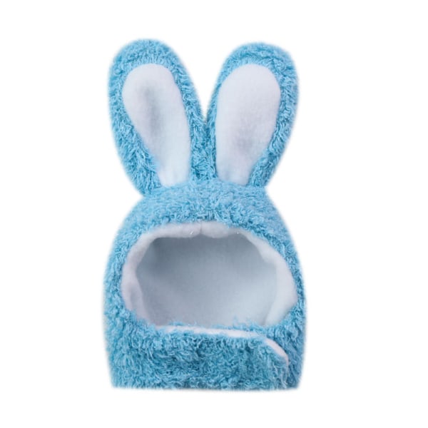 Søt kanin kattehatt kostyme (blå), morsom lue med ører, valp Ki