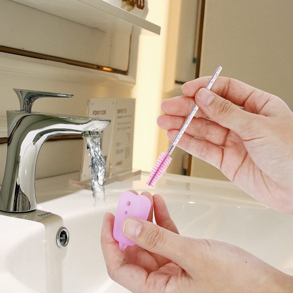 5 stykker tandbørstebeskytter, fødevaregodkendt silikonetandbørste Ca