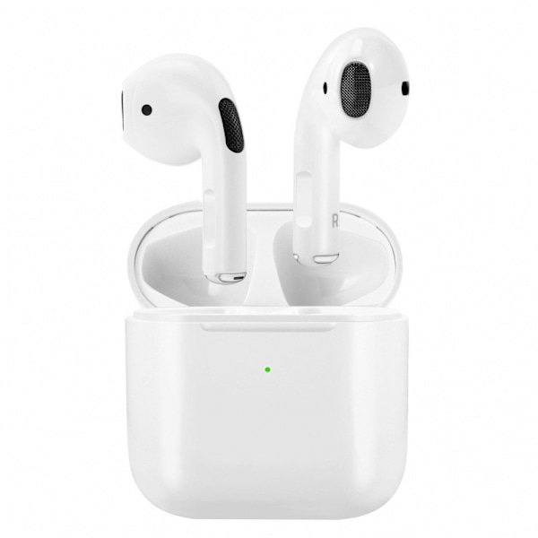 Bluetooth headset pro4, vit, lämplig för Apple och Android