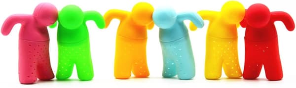 (Set med 6 st) Infuser/teinfuser/diffusorfilter/tesil i