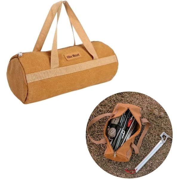 Empty Tool Box, Small Tool Bag, Portable Multifunctional Tool Kit, Zippered Canvas Tool Bags