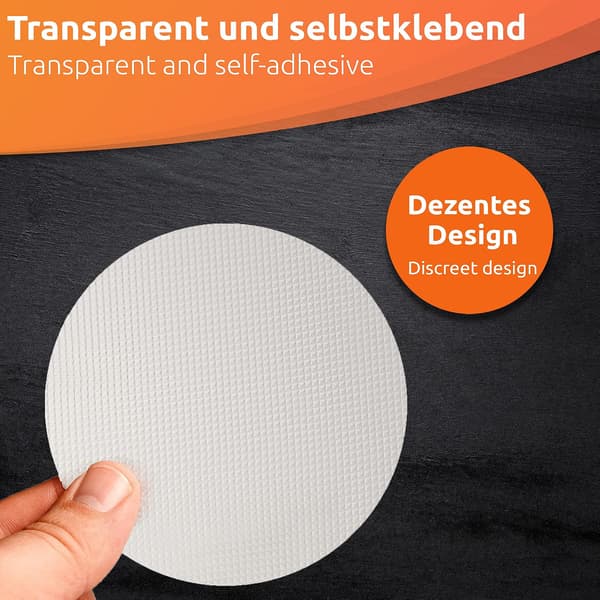 Halkskyddsdusch och badkarsgenomföringar（8cm）, set med 20 duschfoder B