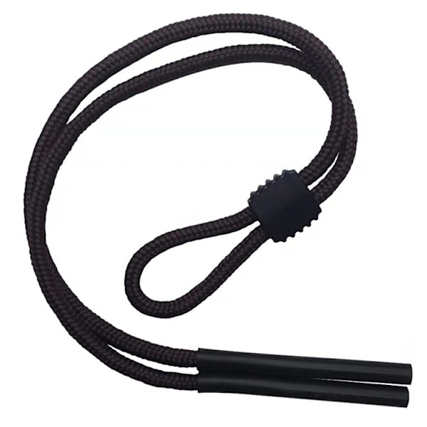 Sports Brille Stropper, Brillekæder Lanyard Snor med Justering (sort, 2 stk)