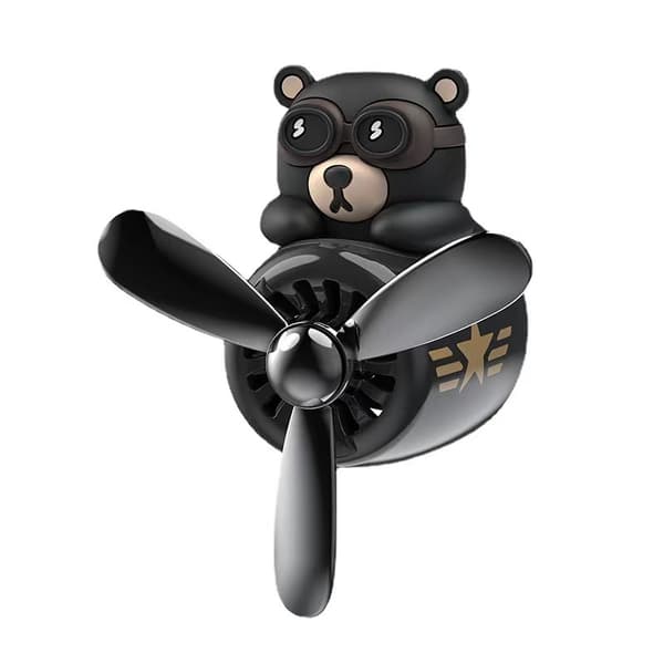 1 stk. Harko Bear bil luftfrisker, ventilationsklips aroma diffuser