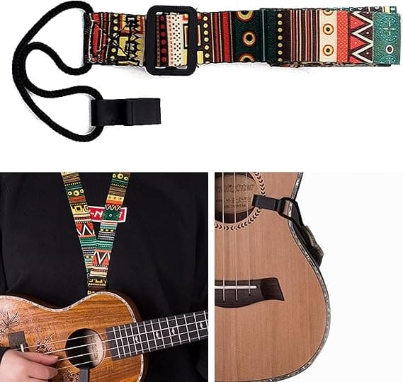 Etnisk ukulele-rem för vuxna, unisex