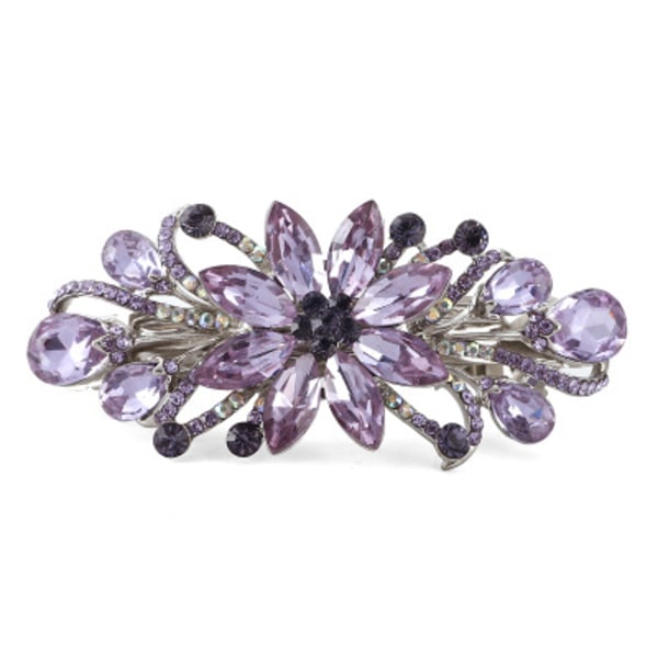 Fleur Bijoux de Luxe Design Hårnål Strass Hårnål (Violet)