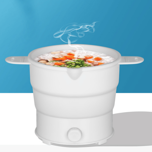 Sammenleggbar elektrisk komfyrpotte Multifunksjonell Mini Hot Rice Stud