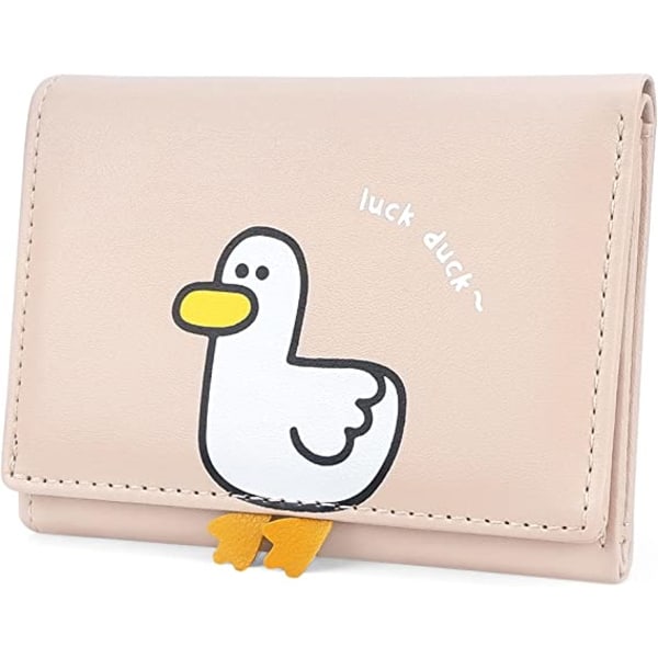 Söpö lompakko naisille, nahkainen  Blocking Small Trifold Wallet w