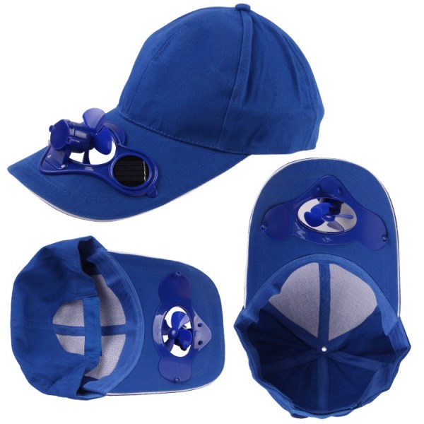 Fan Baseball Hat Solar Cooling Hat Husholdningsfans Nyhet Su