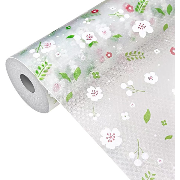 Köksskåpsunderlägg (30x300cm, Sakura), Hyllpapper Lådfoder