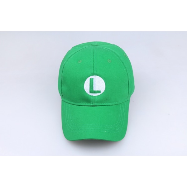 Super Mario Bros Odyssey Luigi Baseball Cap Barn för Män Justerbar H