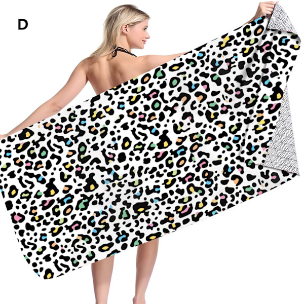 (B) Badehåndklæde, Strandhåndklæde, Sauna Håndklæde, Spa Håndklæde, Sport, Yoga, Rejse, Holdbart og Blødt Mikrofiber, til Voksne
