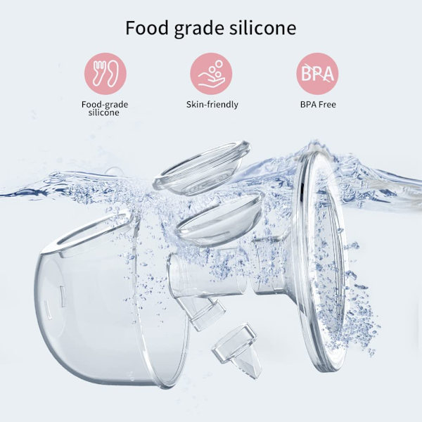 Puettava rintapumppu, LCD-näytöllinen handsfree-rintapumppu, 3 tilaa ja 9 tasoa